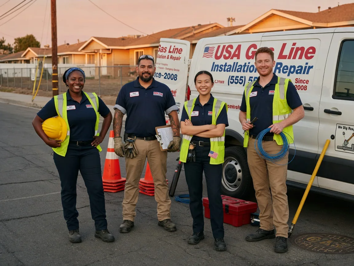 Gas Line Installation company in Drytown, CA